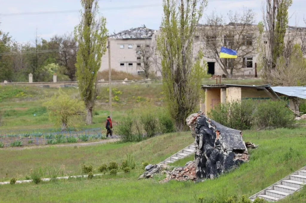 Відновлення адміністративної будівлі у селі Благодатівка на Херсонщині. 8
