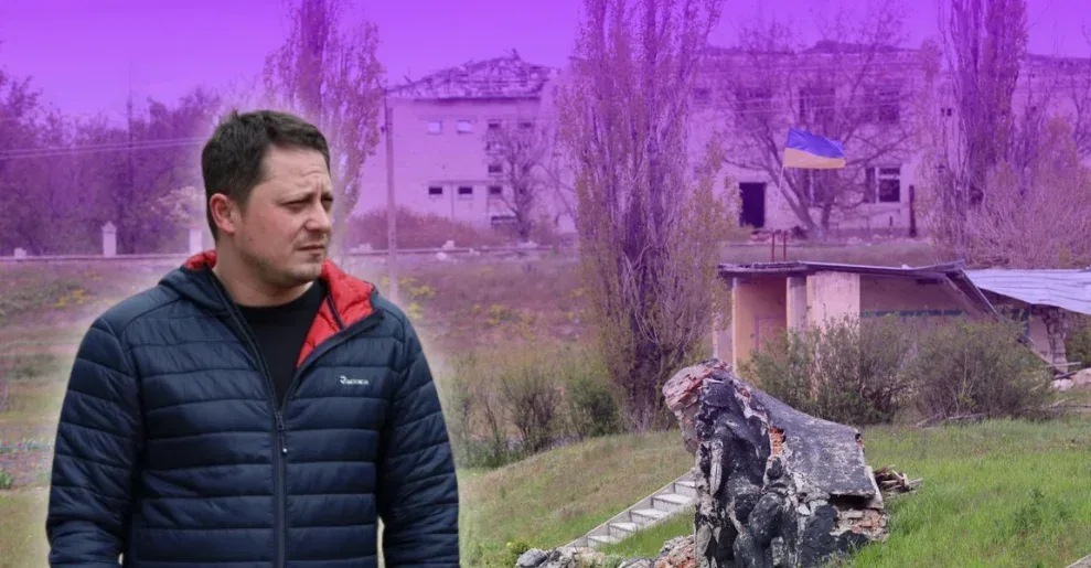 Відновлення адміністративної будівлі у селі Благодатівка на Херсонщині. 9
