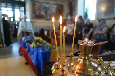 Церемонія прощання з військовослужбовцем Вячеславом Гаркушею у Херсоні 2