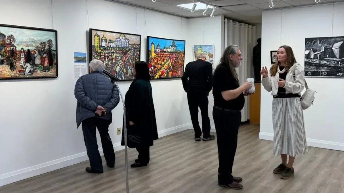 Виставка "ХЕРСОН: НЕ/вкрадене" в Торонто про шедеври, викрадені російськими окупантами з Херсонського художнього музею. 8