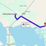 Українські дрони атакують трасу Новоолексіївка-Генічеськ, лівобережжя Херсонщини