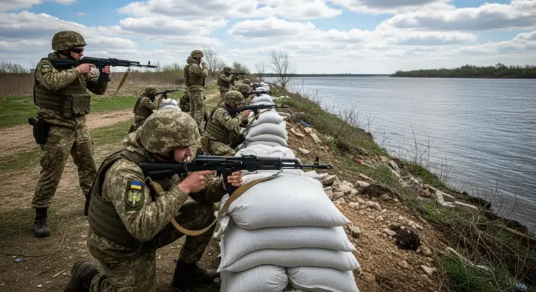 Українські військові відбивають атаки на лівому березі Дніпра