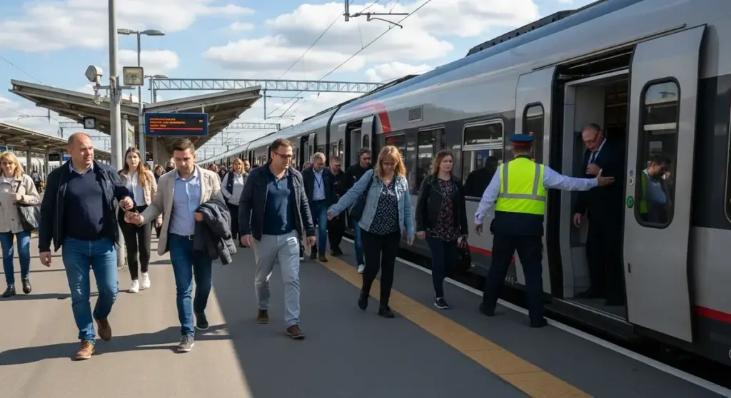 Як безпечно евакуюватись із потяга під час тривоги