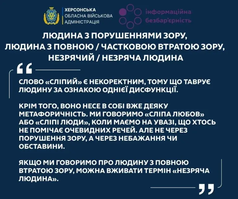 Символічне зображення безбар'єрного спілкування та інклюзивності