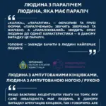 Люди спілкуються, ілюструючи інклюзивність та взаємоповагу.