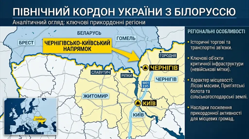 5 сценаріїв Кремля з півночі: що загроза з Білорусі означає для Херсонщини