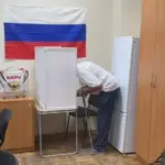 Володимир Гарковенко на засіданні суду, де йому винесли вирок за колабораційну діяльність