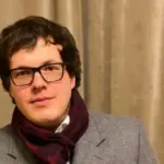Михайло Шпір, засуджений за державну зраду, на судовому засіданні