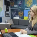 Заступниця начальника Херсонської ОВА Ольга Малярчук на засіданні комісії.