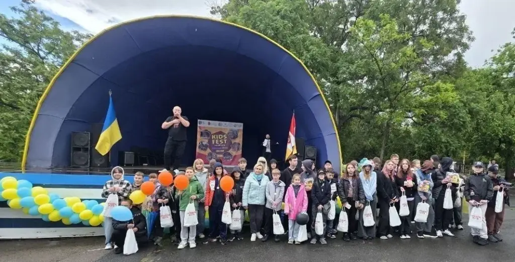 50 дітей з Херсонщини відвідали фестиваль KIDS FEST в Одесі