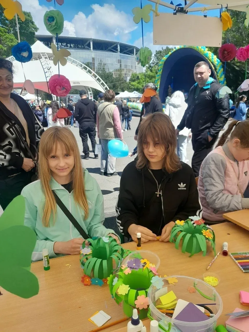 Діти з Херсонщини на фестивалі KIDS FEST в Одесі, беруть участь у розвагах. 5