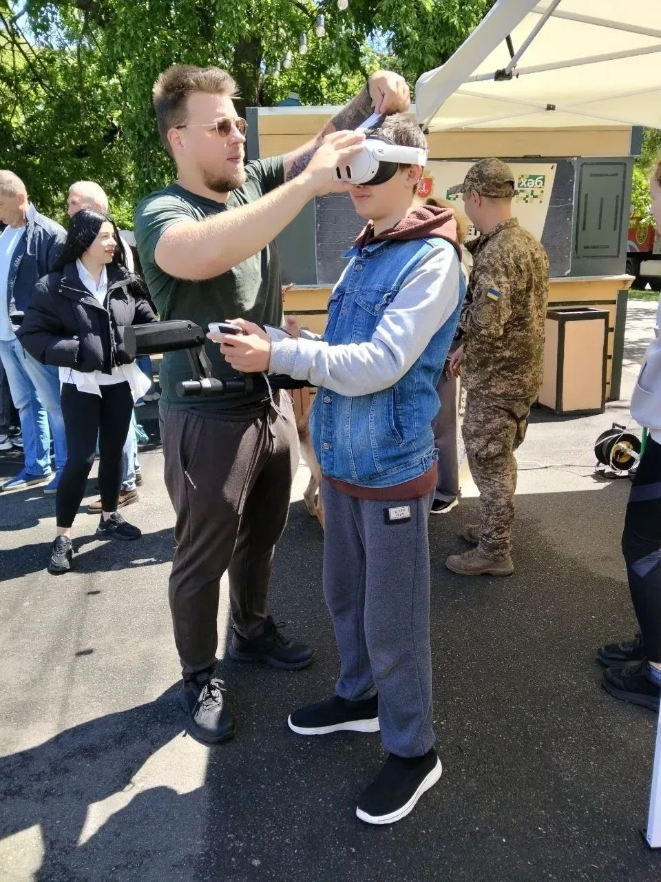Діти з Херсонщини на фестивалі KIDS FEST в Одесі, беруть участь у розвагах. 6