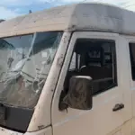 Автомобіль пошкоджений дроном у селищі Федорівка на Херсонщині, жінка поранена
