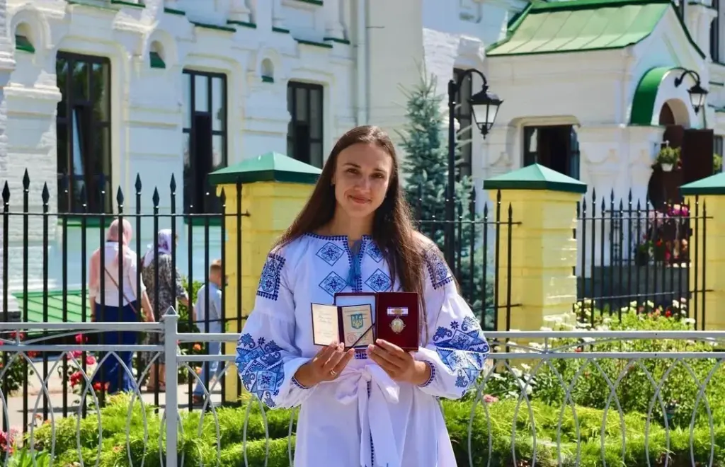 Анастасію Рибачок нагородили орденом княгині Ольги І ступеня