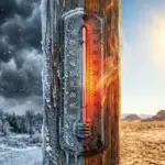 Аномальна погода Херсонщина 2026 - від рекордного холоду до спеки червень