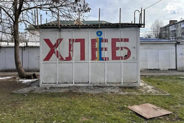 Порожні полиці магазину з-під хліба на Арабатській стрілці після ударів по Чонгару