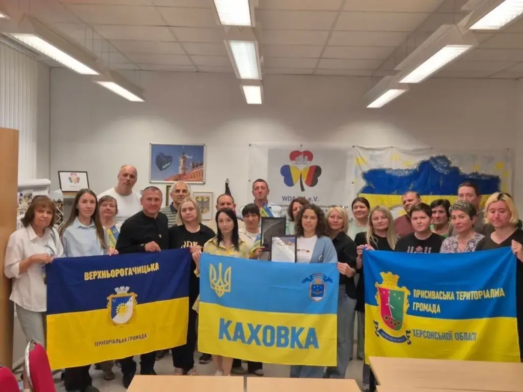 Делегація з Херсонщини відвідала Вердау у Німеччині, обговорили підтримку та співпрацю