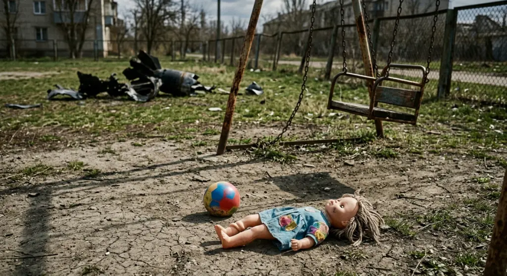 Діти Херсонщини під вогнем: 152 постраждалих, 42 в Росії, 208 зруйнованих шкіл