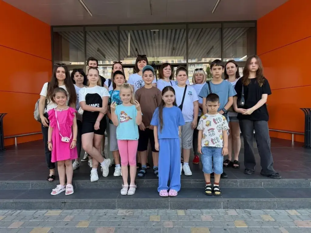 Діти ВПО з Херсонщини в Одесі відвідали ролердром