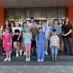 Діти ВПО з Херсонщини катаються на ролердромі в Одесі