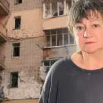 Пошкоджені будівлі в Корабельному районі Херсона після атаки російськими дронами типу «Молнія» 6