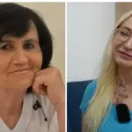 Дві журналістки Заріна Забріскі та Любов Рудя, які отримали орден «За заслуги» від Президента України.