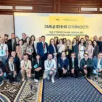 Артем Мішин, директор Департаменту розвитку економіки Херсонської ОДА, під час виступу на конференції в Києві.