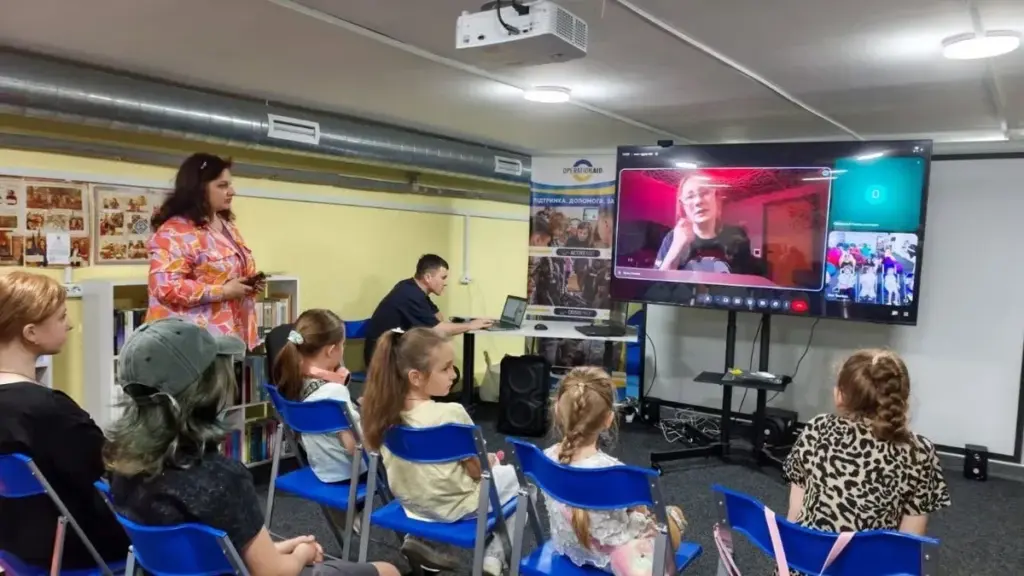 Еріка Ситник навчала співочої майстерності вихованців Палацу культури