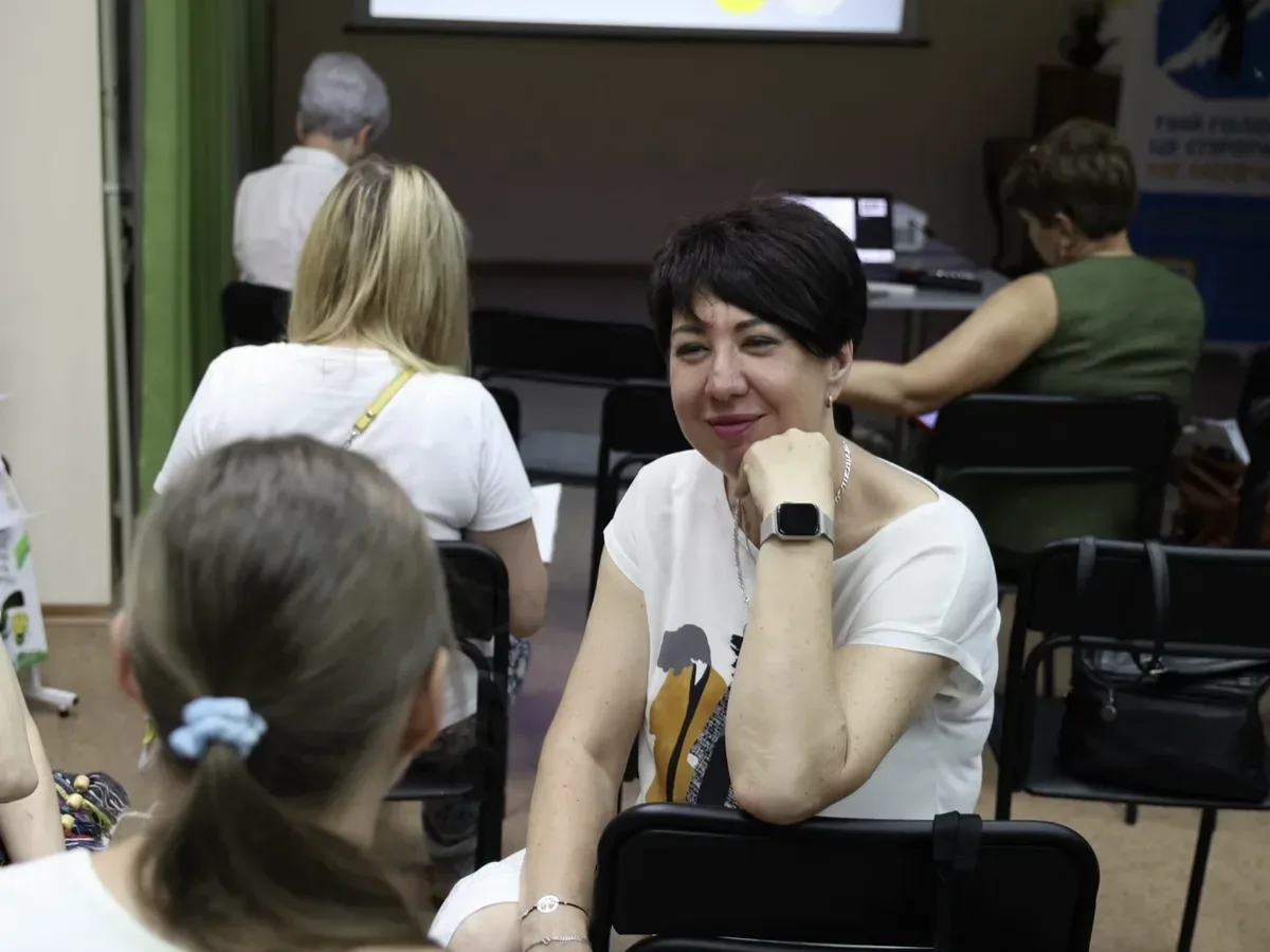 Показ фільму «Сліди» в Херсоні, режисерка Аліса Коваленко спілкується з глядачами 3