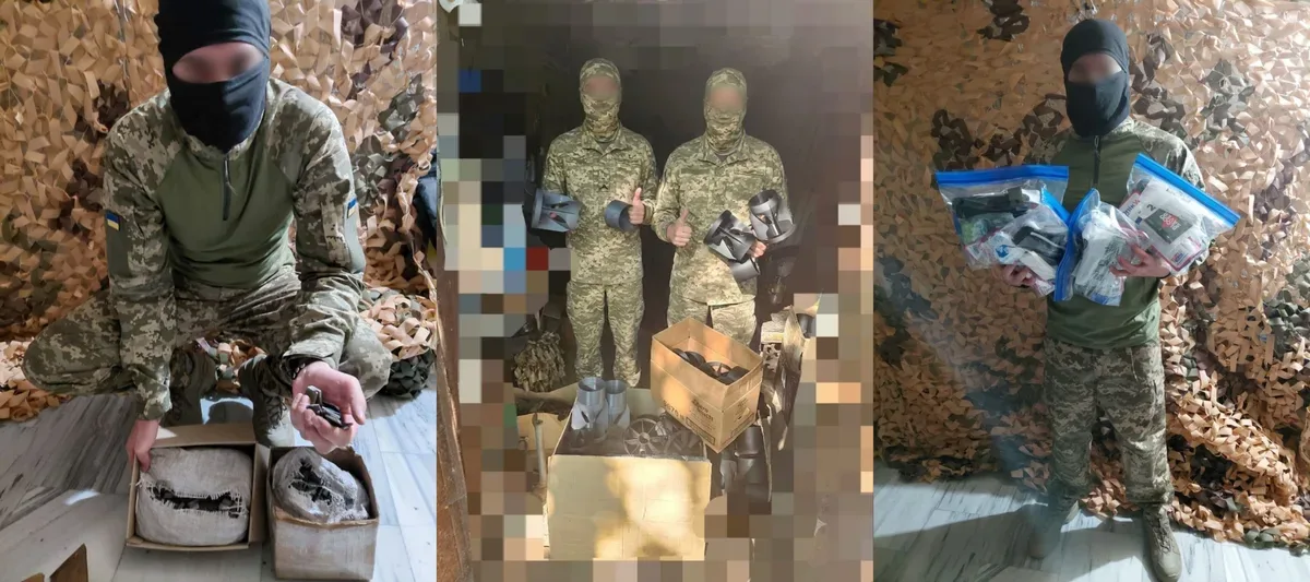 Представники Голопристанської громади передають допомогу українським захисникам 2