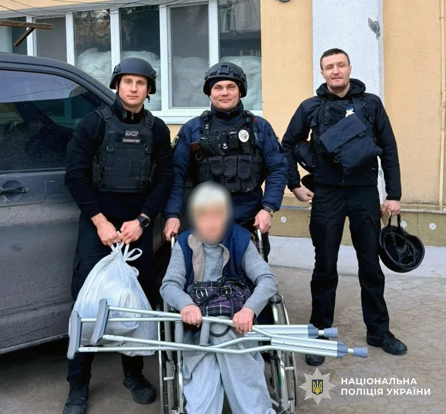 Капітан поліції Володимир Анедченко в однострої, вірить у повернення Херсонщини 5