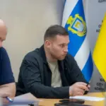 Начальник Херсонської МВА Ярослав Шанько на засіданні бюджетної комісії у Херсоні
