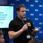 Олександр Фомін на агітаційному заході окупантів на Херсонщині