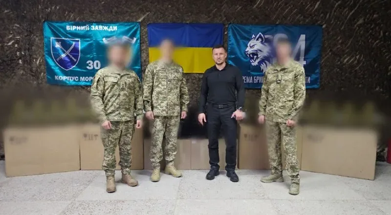 Херсонська морська піхота отримала 250 дронів-перехоплювачів за 15 млн грн
