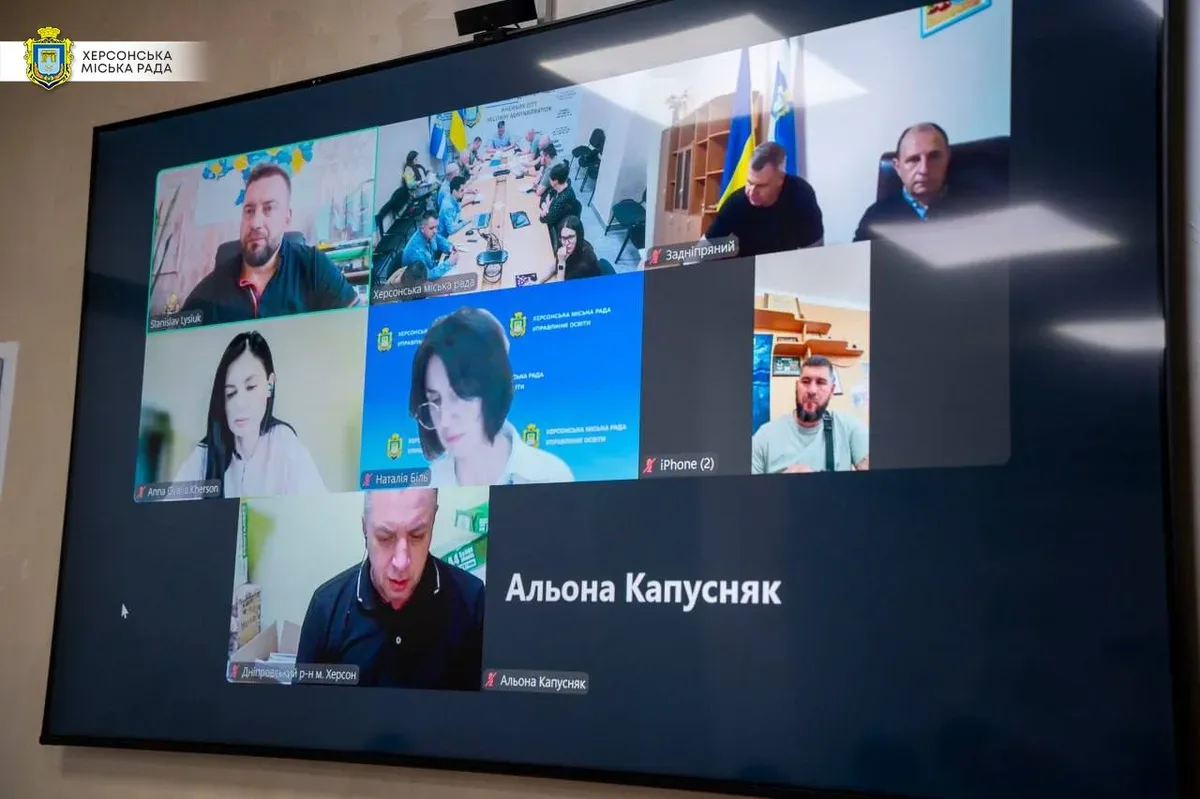 Засідання комісії з питань евакуації у Херсонській МВА під головуванням Михайла Линецького 1