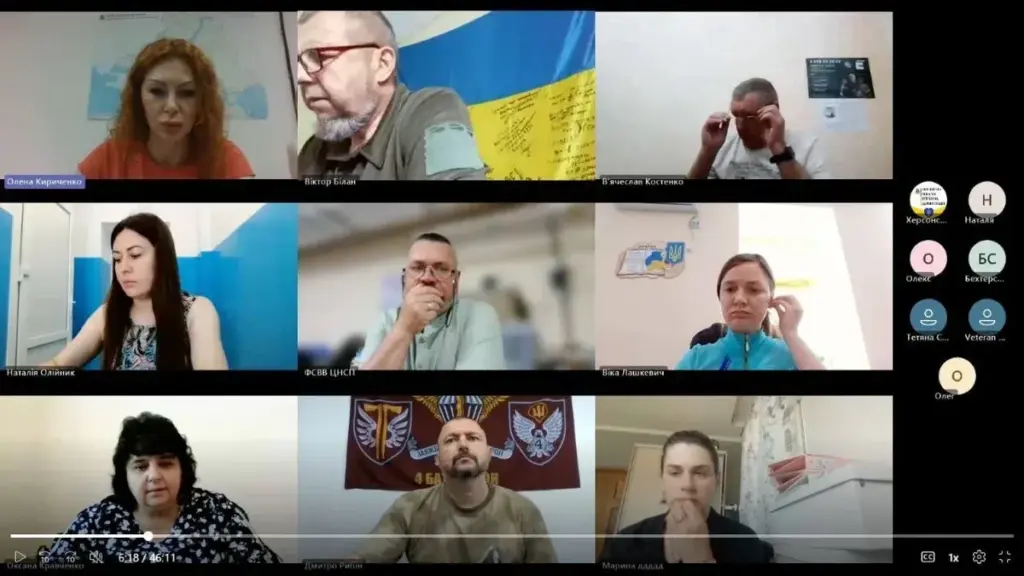 Херсонська ОДА навчила фахівців супроводжувати ветеранів: принципи безбар’єрності