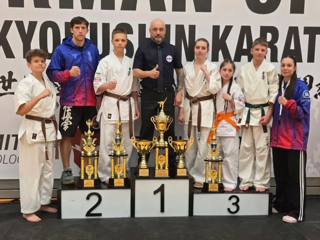 Херсонські каратисти завоювали 4 золоті медалі на чемпіонаті Німеччини