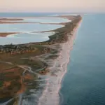 Карта Кінбурнської коси, що показує її стратегічне розташування між Чорним морем та Бузько-Дніпровським лиманом, та вплив на порти Миколаєва