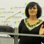 Журналістка Любов Рудя, яка отримала орден "За заслуги" ІІІ ступеня від Президента