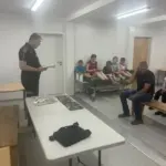 Поліцейські проводять профілактичні заходи серед ВПО щодо запобігання торгівлі людьми в Херсоні.