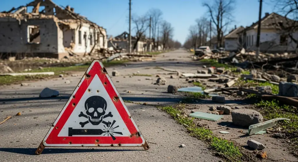 Міни та снаряди: безпечні лише асфальтовані дороги на Херсонщині