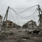Наслідки російських обстрілів у Херсонській області, пошкоджені будинки та інфраструктура