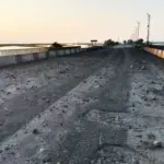 Чонгарський міст, який зазнав пошкоджень від ударів Сил оборони, відновлений окупантами