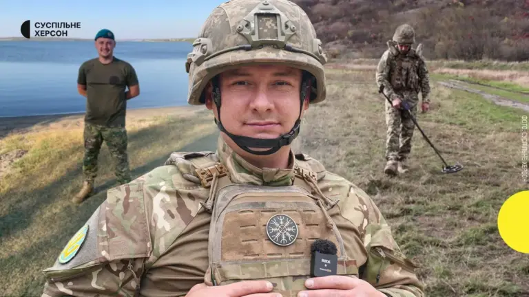Морський піхотинець "Панда" розміновує правобережжя Херсонщини після боїв 6