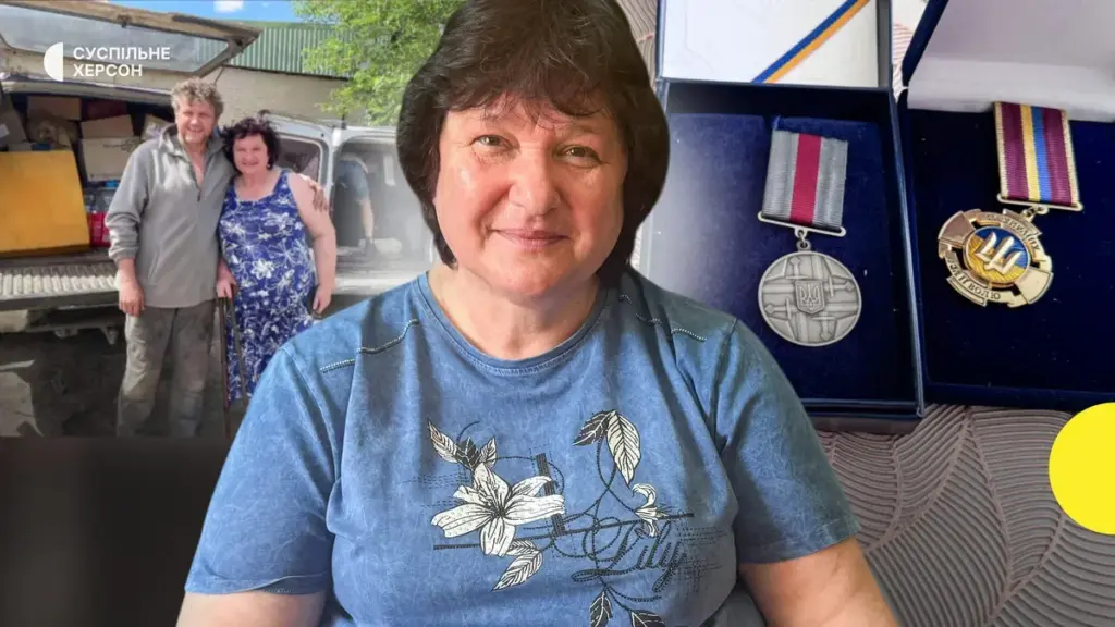 Переселенка з Берислава Валентина Крючкова зібрала 205 тисяч гривень на РЕБ для ЗСУ