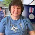 Валентина Крючкова, переселенка з Берислава, яка збирає кошти на потреби ЗСУ. 5