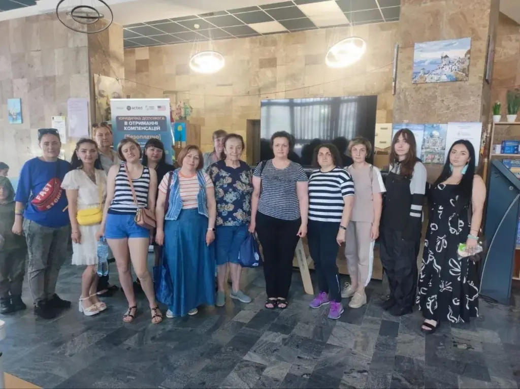 Переселенки з Херсонщини дізнались як долати стрес у Миколаєві