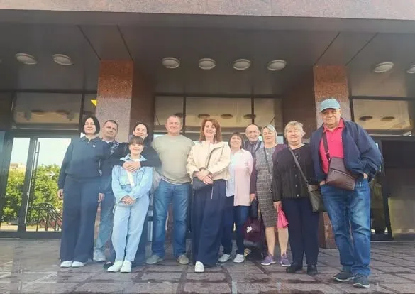 Переселенці з Херсонщини у Черкасах побачили “Наталку Полтавку”