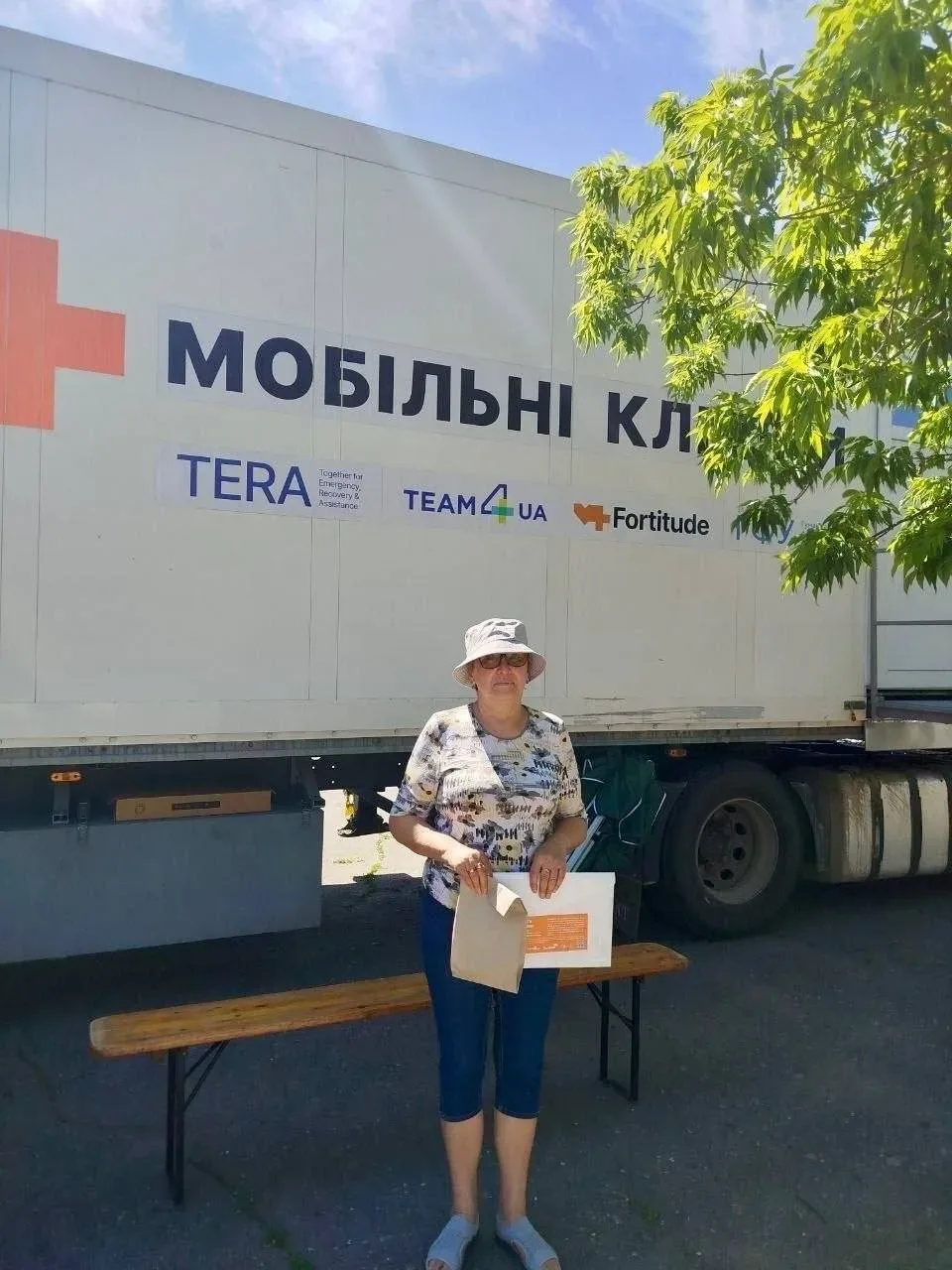 Мобільна клініка надає медичну допомогу людям у Бериславському районі Херсонської області 1