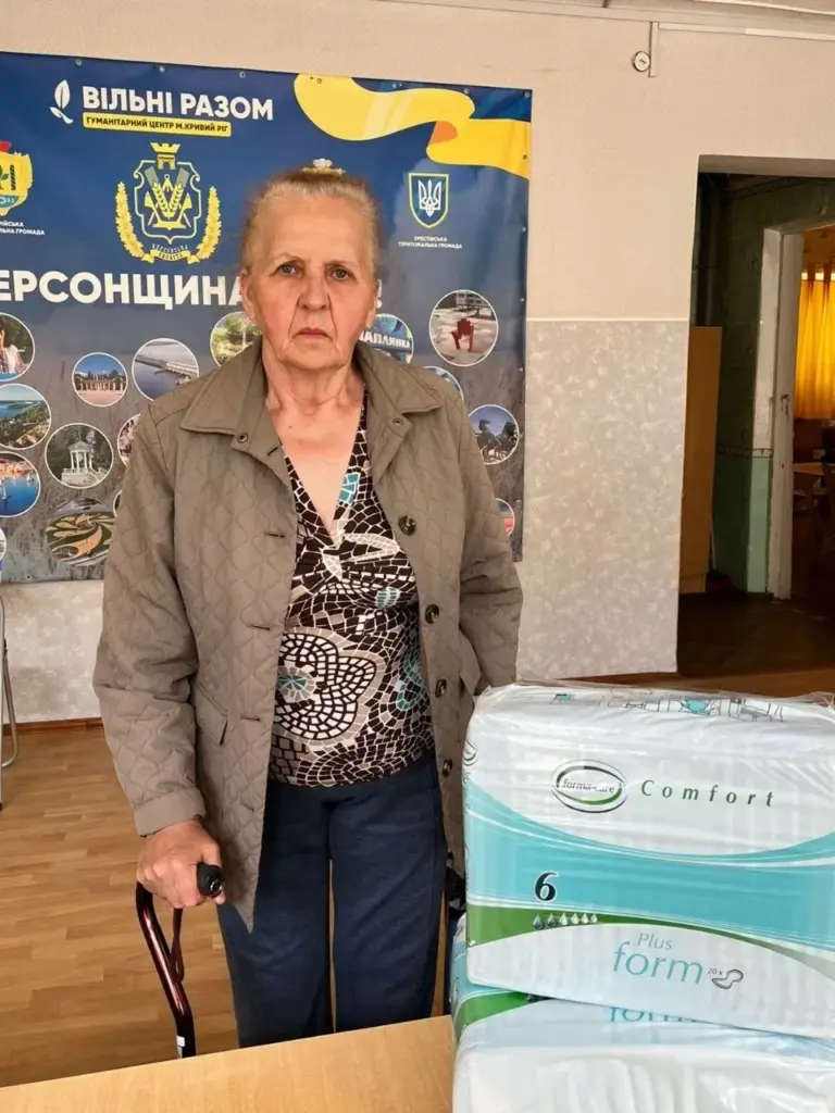 Понад 50 переселенців з Херсонщини отримали допомогу в Кривому Розі